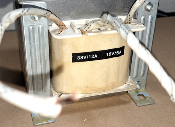 Transformador 3 Secundarios, 38v-12a, 16v-5a, 80v, Proyectos 1