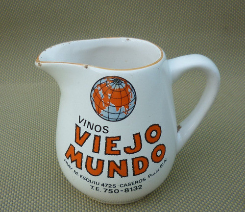 Antigua Jarra De Vinos Viejo Mundo / Argentina 0