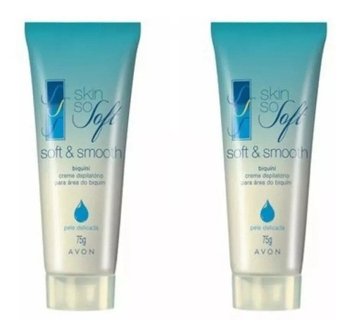 Creme Depilatório Avon Área Biquini Skin So Soft 2/unid 0