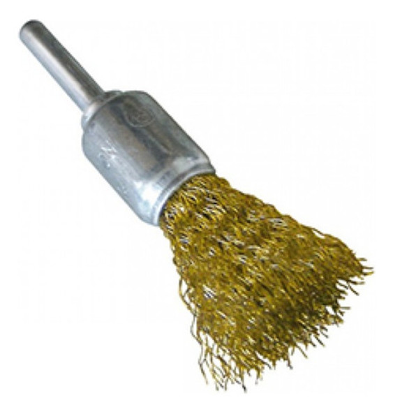 Cepillo Descarbonizador 19mm Bronceado Pegaso Para Taladro 0