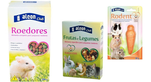 Rodent+ Frutas E Legumes + Alcon Club 500 Hamster Topolino 0