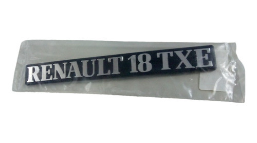 Emblema Leyenda Trasera Renault 18 Txe 0