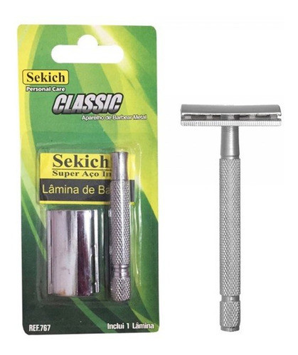 48 Aparelho De Barbear Antigo De Metal Barba Retrô Atacado 0