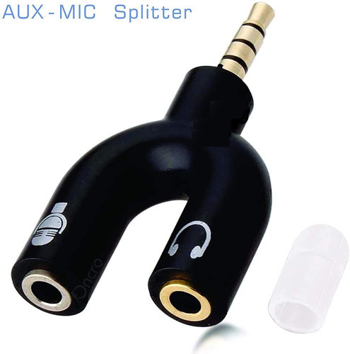 Adaptador Mzd 3,5 Mm Macho A 2 Hembra, 2 Pack 1