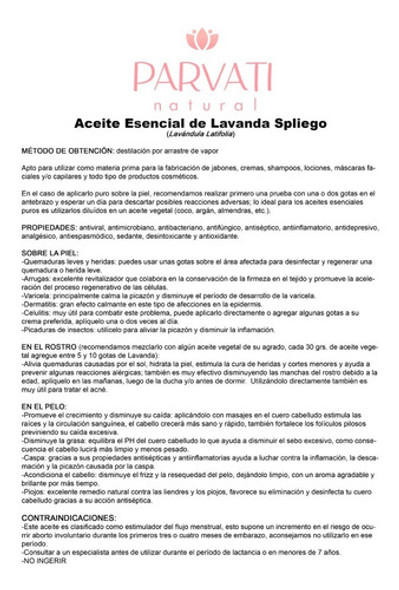 Aceite Esencial De Lavanda Al 50% 1 Litro Aromaterapia 1 Aceite Esencial De Lavanda Al 50% 1 Litro Aromaterapia 1