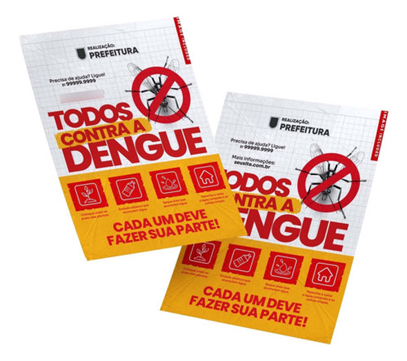 500 Folhetos 10x14,8cm Couché Brilho 115g 4x0 Arte Inclusa 0