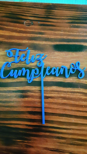 Topper Para Torta En Impresora 3d 1