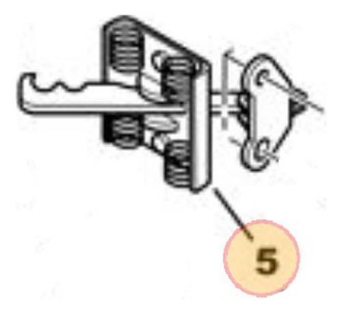 Limitador Tope Puerta Delant Peugeot Partner Furgon 1.9 D 0