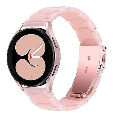 Malla Para Samsung Galaxy Watch De Resina  Rosa 1