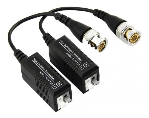 Balun Hd Pasivo Bnc Camara Cctv Hikvision Dahua Utp X 10 Un 1