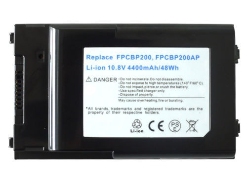 4.4ah 10,8 Voltios Batería Para Fujitsu Lifebook T5010ala Li 0
