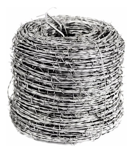Alambre De Púa Galvanizado X 500 Metros (25kgs) 0