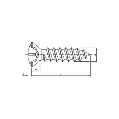 Parker Cabeza Gota De Sebo Acero Inoxidable  10x2 X10 U 1