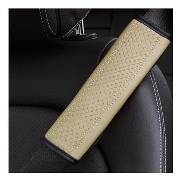 2 Fundas Cubre Cinturones De Seguridad De Cuero Para Auto B 0