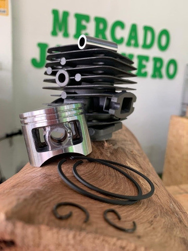 Cilindro Pistón Y Aros Compatible Motosierra Ms 180 0