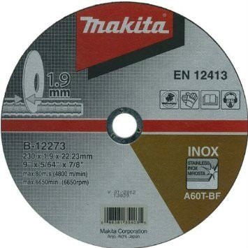 Disco De Corte Makita 115 X 1 Mm X Unidad 0