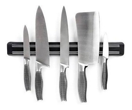 2 Barras Magnética Imã P/ Facas, Ferramentas 37,5x4,8 Cm 1