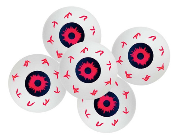 05 Enfeite Olho Falso Brinquedo Decoração Festa Halloween 0