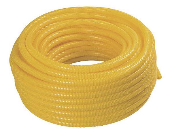 Rolo 50mts Eletroduto Corrugado Leve Flexível 25mm Amarelo 0 Rolo 50mts Eletroduto Corrugado Leve Flexível 25mm Amarelo 0