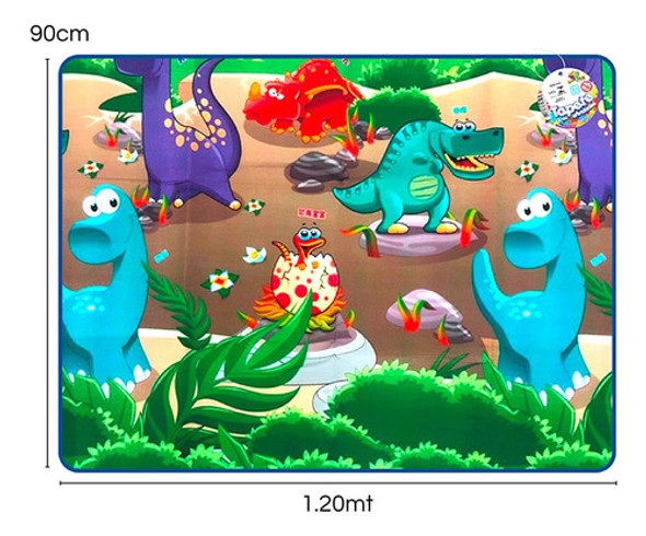 Tapete Gigante Térmico Tatame Infantil 90x120 Para Bebê 1