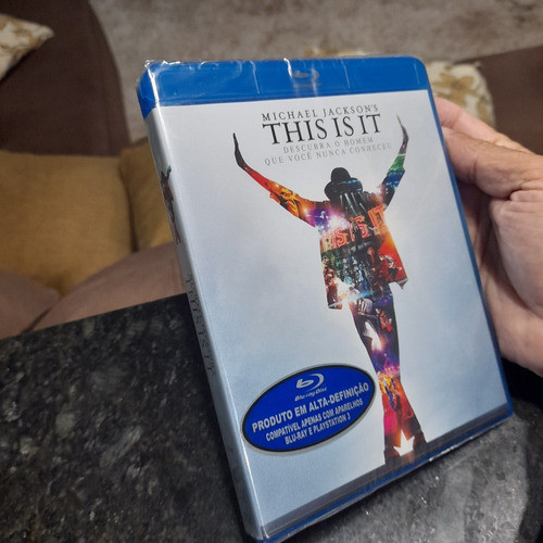 Blu-ray Michael Jackson This Is  Lacrado De Fábrica 1
