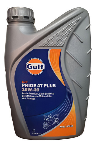 Aceite Gulf Pride 4t Plus 10w40 1lt 0