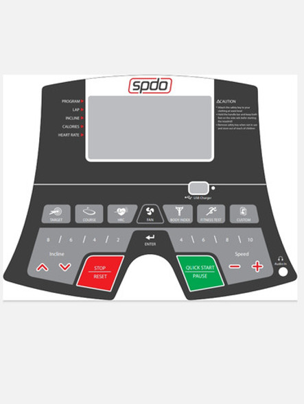 Membrana Com Circuito Esteira Speedo Sem Sistema De Som 1