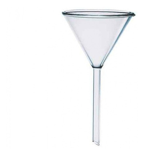 Embudo De Vidrio Boro 3.3 De Diámetro 100mm 0