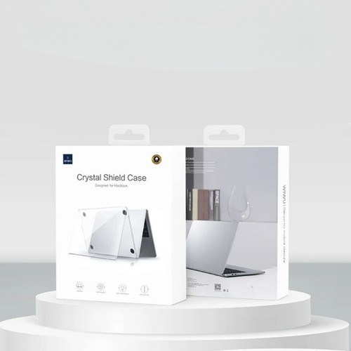 Capa Acrílico Transparente Wiwu Para Macbook Air M3 13.6 Pol 1