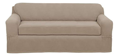 Maytex Pixel Stretch 2piece Sofa Furniture Cubierta Slipcove 0