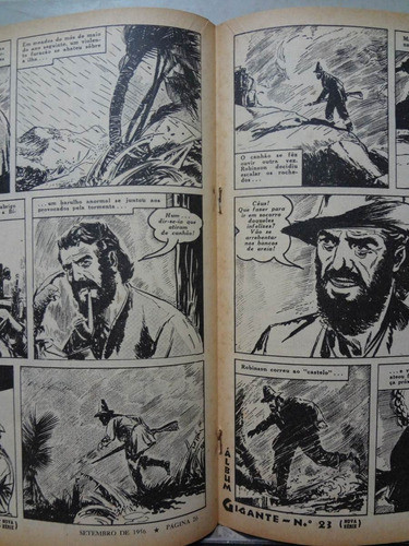 Gibis Album Gigante Robinson Crusoe Nº 23 Ebal 1