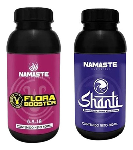 Combo Shanti + Flora Booster 500 Ml Namaste  - Ramos Grow 0