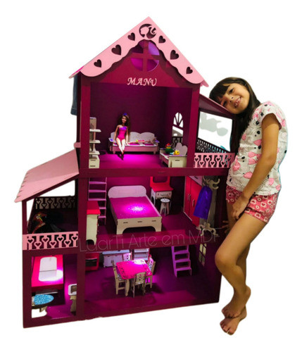 Casabarbie 1.30 Altura Completa Com Luz 0