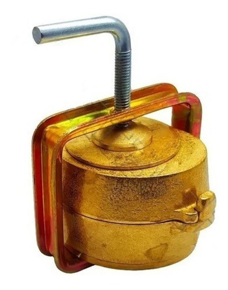 Mufla De Bronce Grande Con Brida Prótesis Dental Acrílica 0 Mufla De Bronce Grande Con Brida Prótesis Dental Acrílica 0