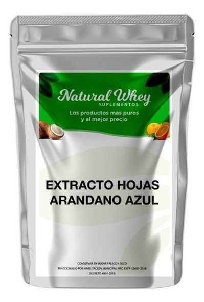 Hoja De Arandano Extracto 20 Gramos 0