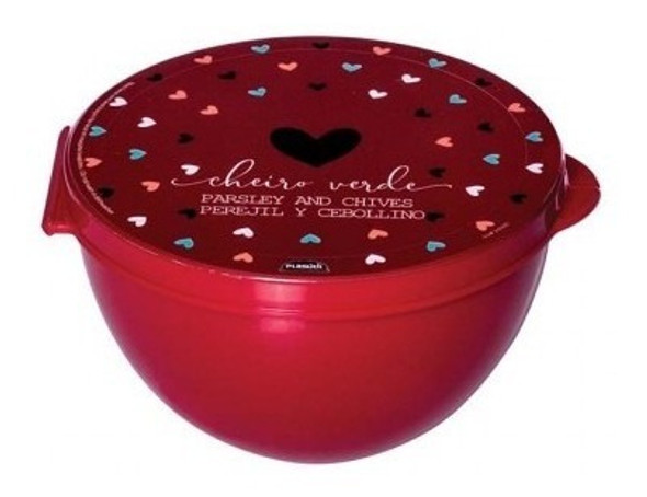 Porta Temperos Condimento 3 Potes Cebola Alho Cheiro Verde 1