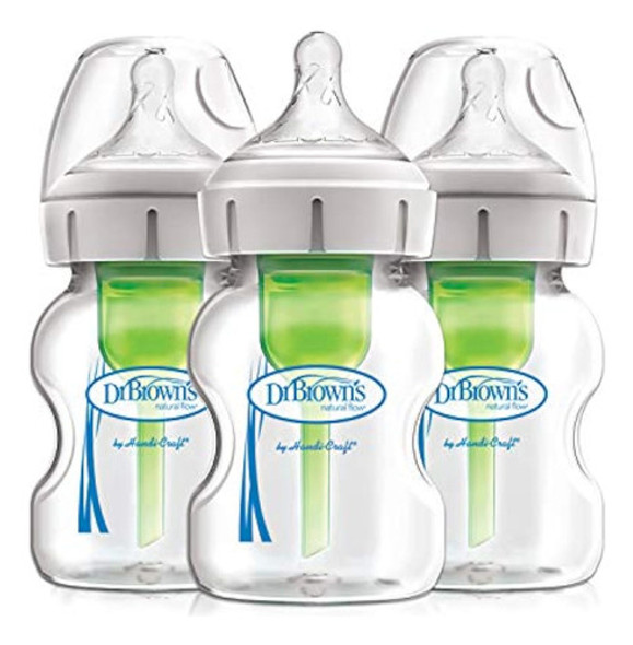Dr. Brown's Natural Flow - Biberones De Vidrio 0
