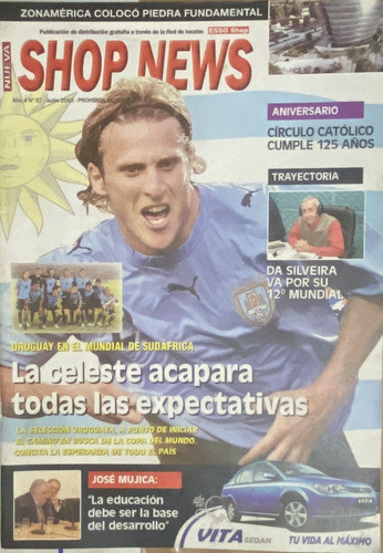 Sudafrica 2010, Revista Shop, Toto Da Silveira Fútbol F4 Ej3 0