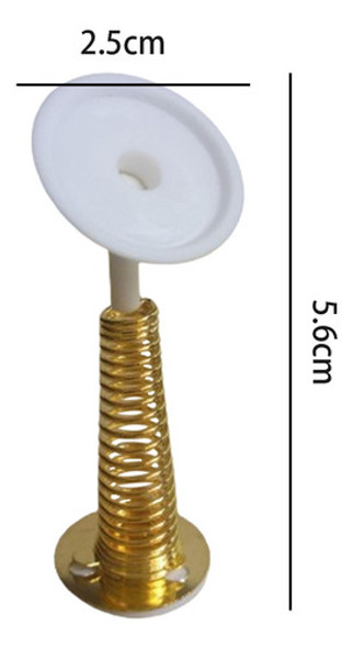 Crianças Diy Ultraleve Balançando Cabeça Acessório Ouro 1