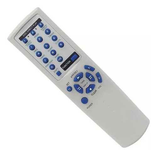 Controle Remoto Compatível Aparelho De Som Aiwa Rc-zas02 0