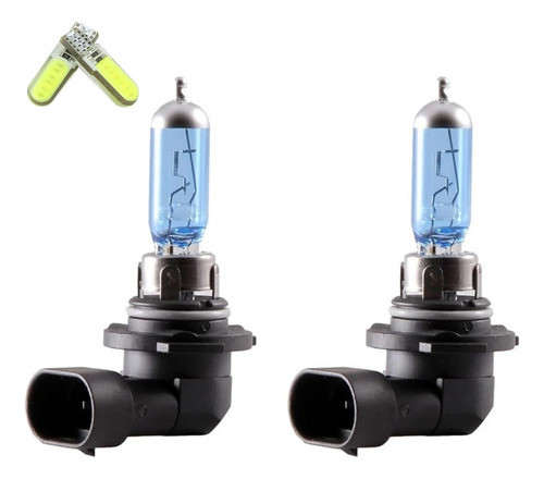 Kit 2 Lamparas Hb4 9006 51w Halogena + T10 Led Kobo Skyline 0