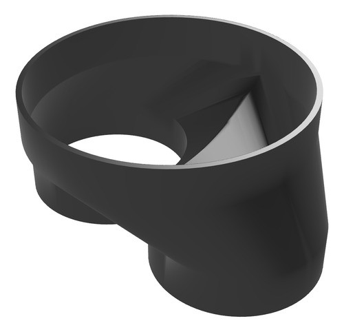 Adaptador Ducto Ventilacion 2 Bocas 150mm A X1 250mm 0