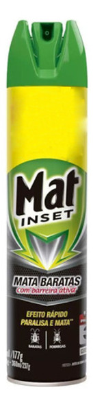 Combo 6 Dedetizador Anti Baratas Formigas Spray 360ml Mat 1 Combo 6 Dedetizador Anti Baratas Formigas Spray 360ml Mat 1