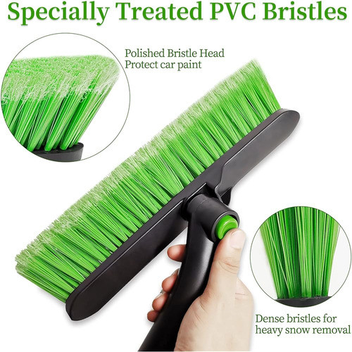 Seaaes Rascador De Hielo Y Cepillo Para Nieve De 44 Pulgadas 0