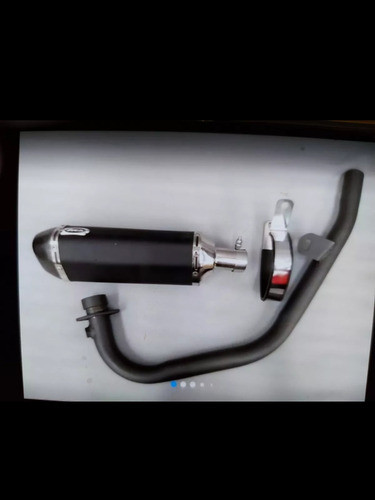 Escape Completo Cb250 Marca Ira De Carbono Modelo Z4 0