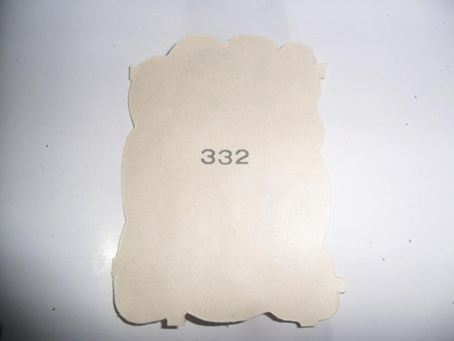 Figu Figurita Cromocart G W Brillantina Album Nº 332 1