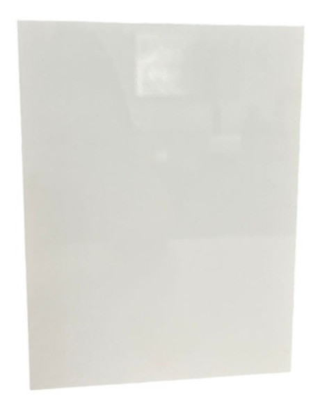 Aluminio Sublimable Blanco Brillante 4 Unidade Espesor 0,4mm 0