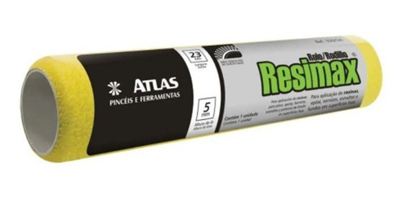 Rolo Atlas Resimax 23cm Ref. 339/5a P/ Resina E Epoxi 0