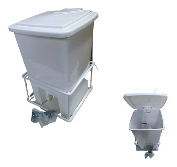 Cubo Tacho Para Residuos Difha 403 15 Lts. Fijacion Lateral 0 Cubo Tacho Para Residuos Difha 403 15 Lts. Fijacion Lateral 0