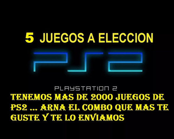 Juegos De Ps2 Combo X 5 A Eleccion 0